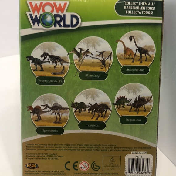 DINO DIG WOW WORLD NWT Science Tech Pterodactyl excavation playset - Picture 5 of 7